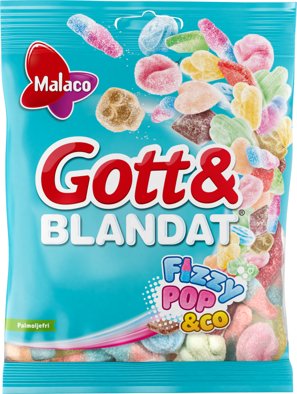 Gott och blandat Fizzy Pop